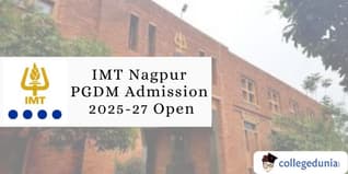 IMT Nagpur PGDM Admission 2025-27 Open; Apply by December 21